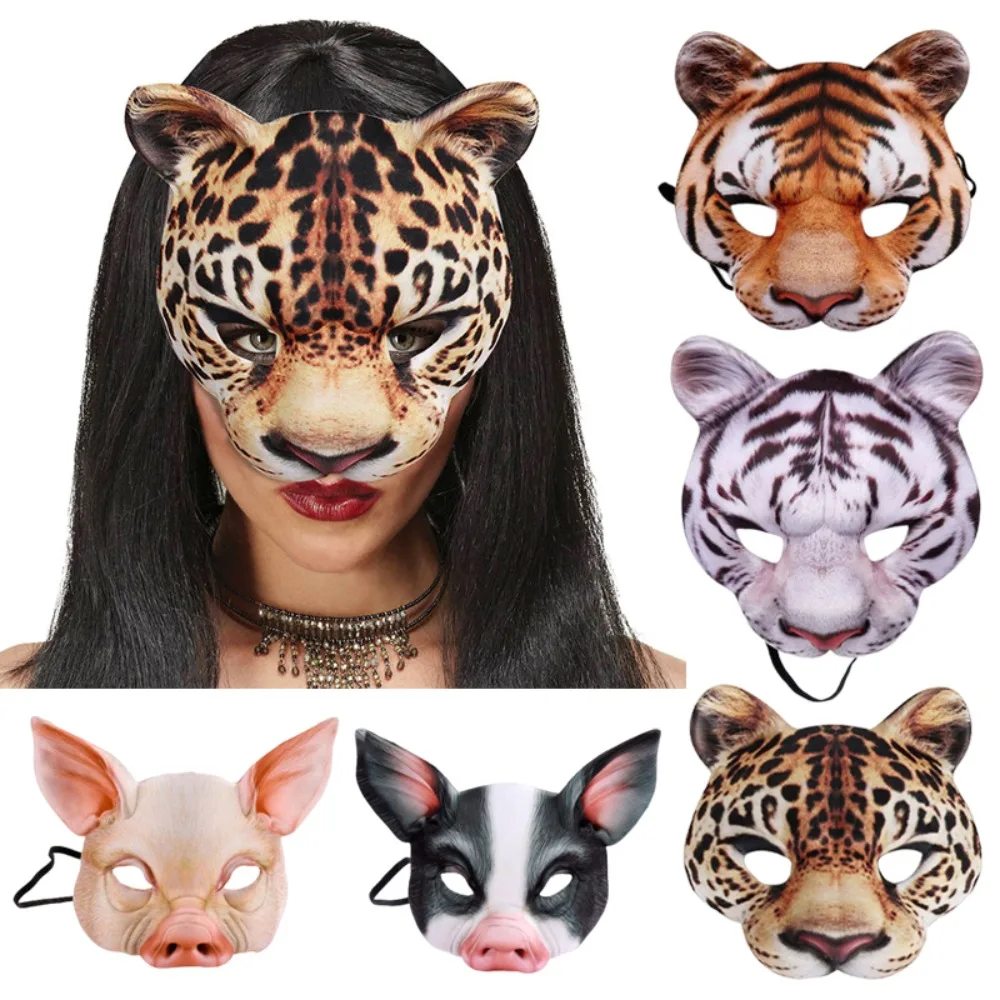 3D Animal Mask Halloween Masqu - Respirator Half Face review and price