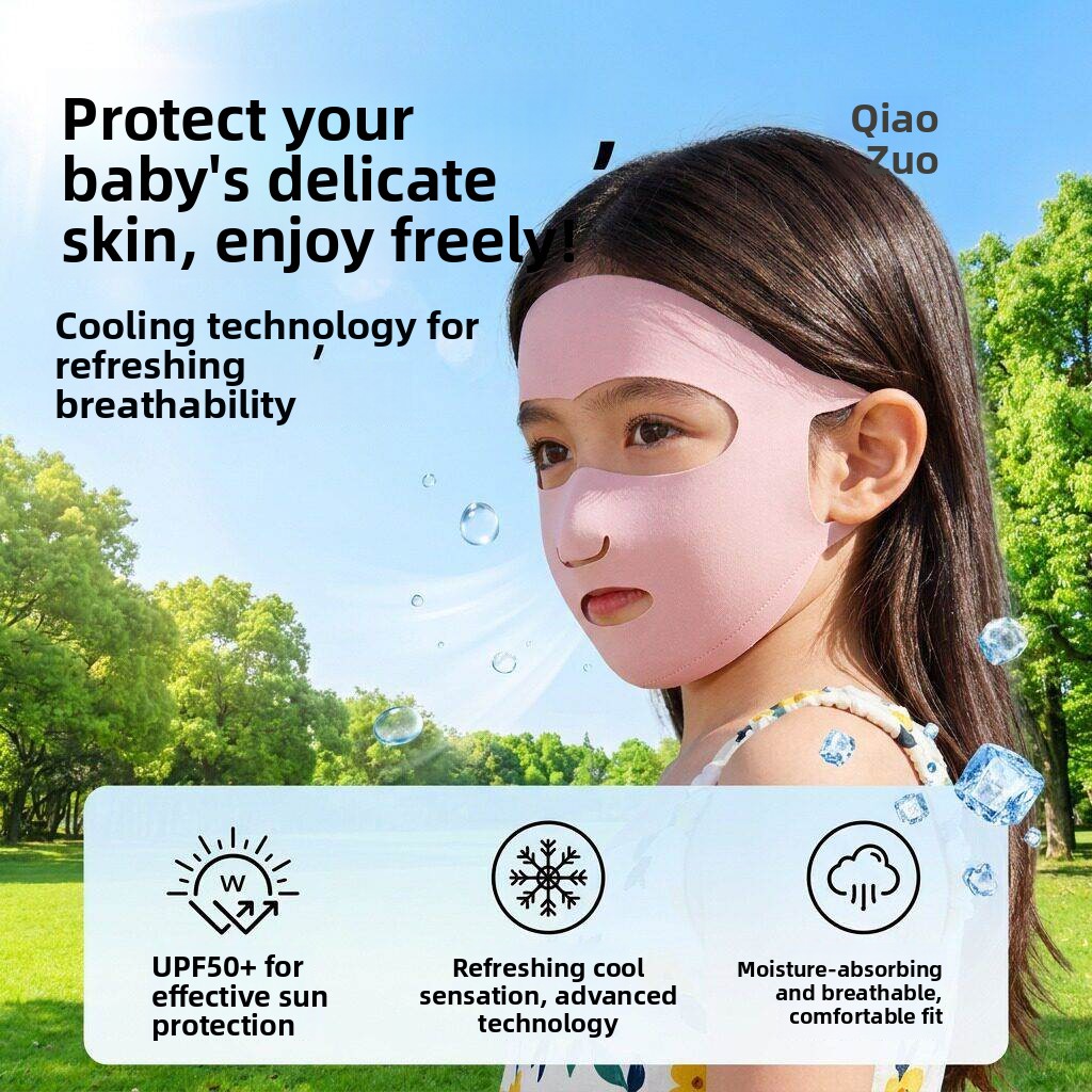 Kids Sun Protection Face Mask  - Kids Face Mask review and price