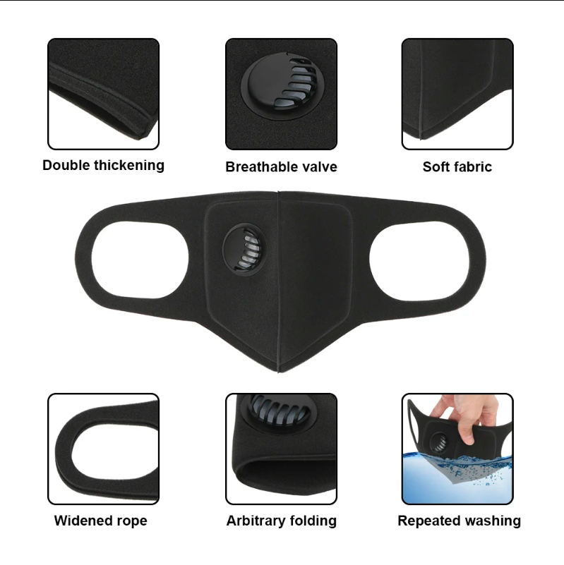 Washable Reusable Unisex Mouth - Pm2.5 Filter Insert review and price