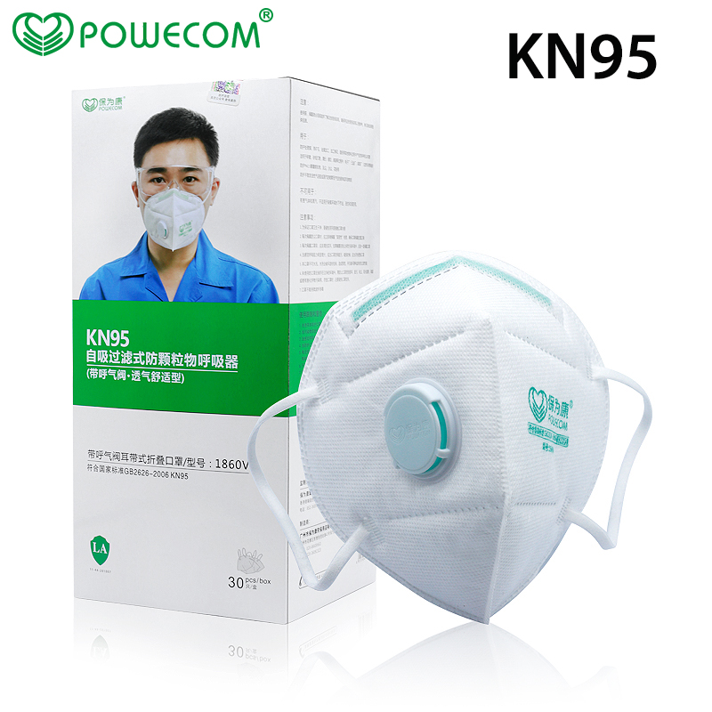 30Pcs/Box POWECOM Protective K - Kn95 Respirator Mask review and price