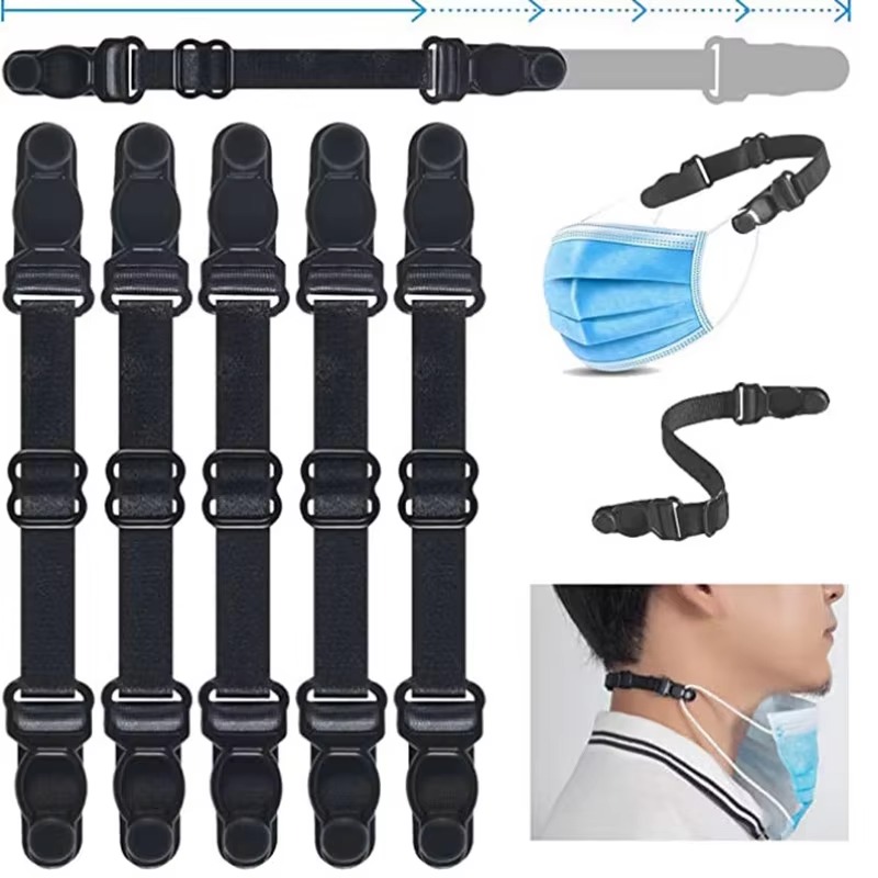 5PC Unisex Adjustable Mask Ext - Mask Lanyard Adjustable review and price