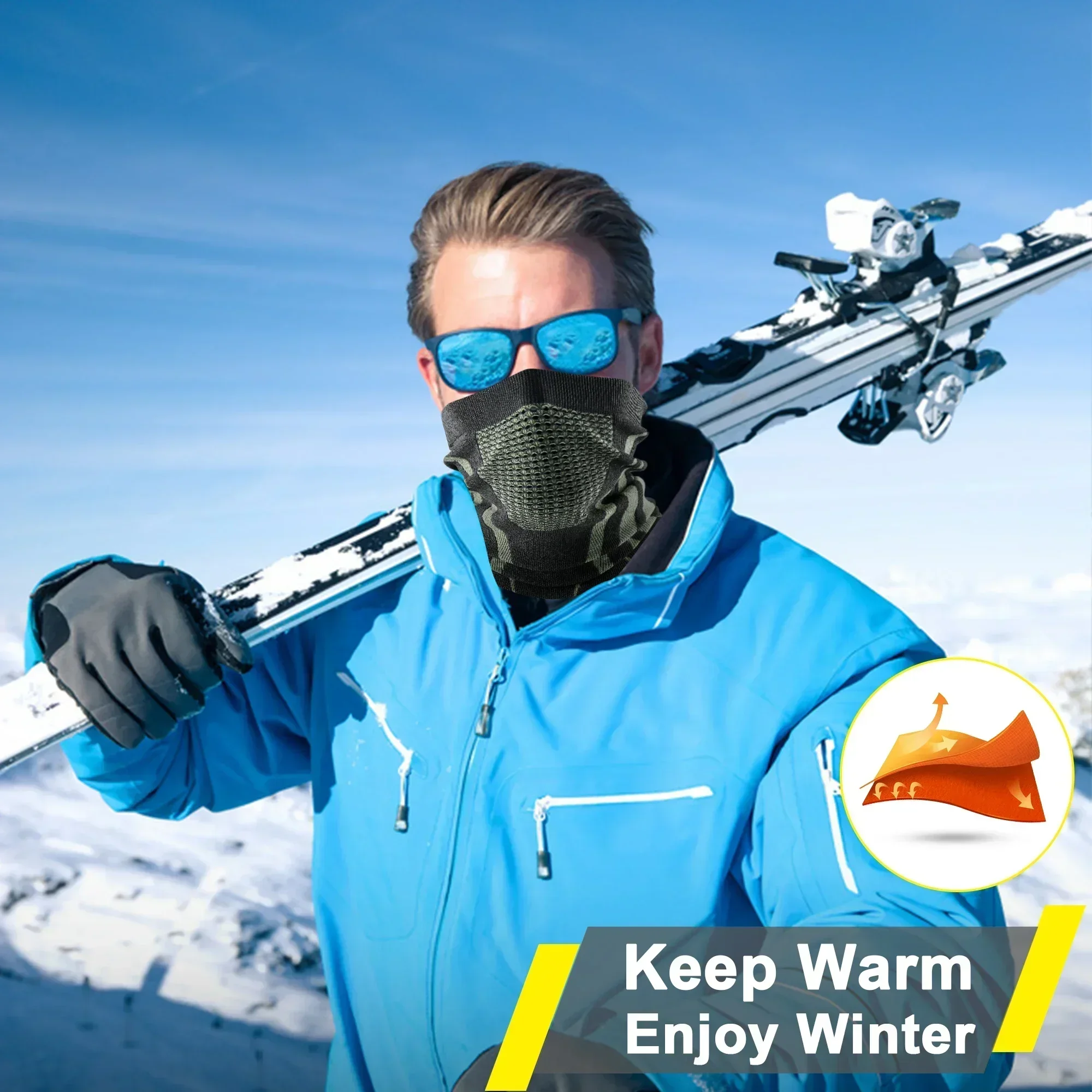 Winter Ring Tube Soft Bandana  - Respirator Half Face review and price